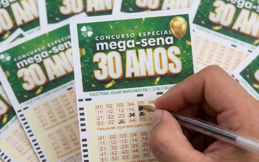 mega sena de 30 anos sorteará meio bilhão