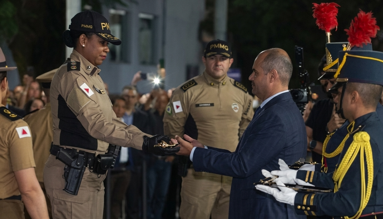 primeira coronel mulher na PMMG