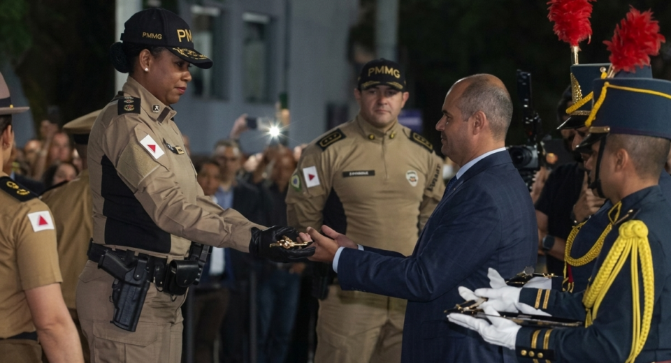 primeira coronel mulher na PMMG