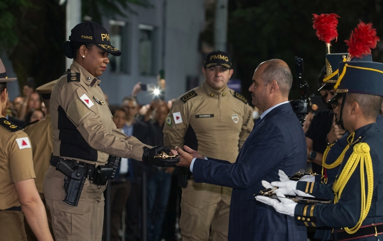 primeira coronel mulher na PMMG