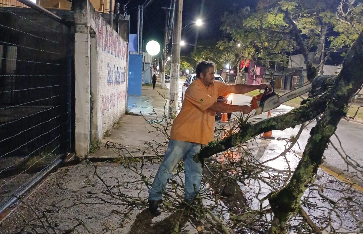 chuvas fortes em Pouso Alegre neste domingo