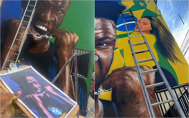 Virgínia Fonseca é apagada de mural em Pouso Alegre
