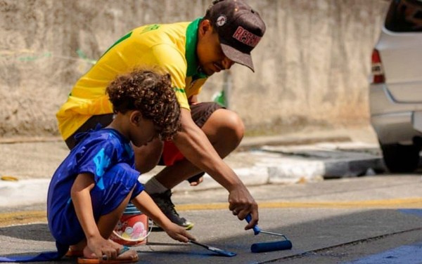 Machado ruas decoradas copa do mundo 2026